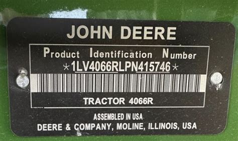 john deere pin plate